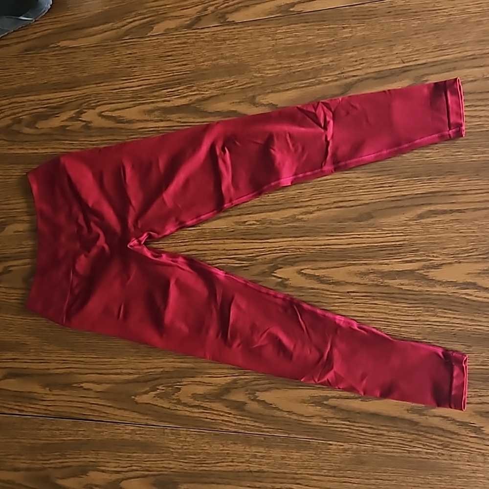 Alphalete Amplify Leggings Scarlet